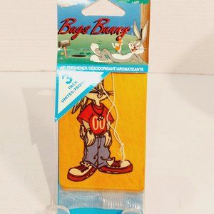 Vtg 1996 Bugs Bunny 3 in a pack Air Fresheners- new old stock